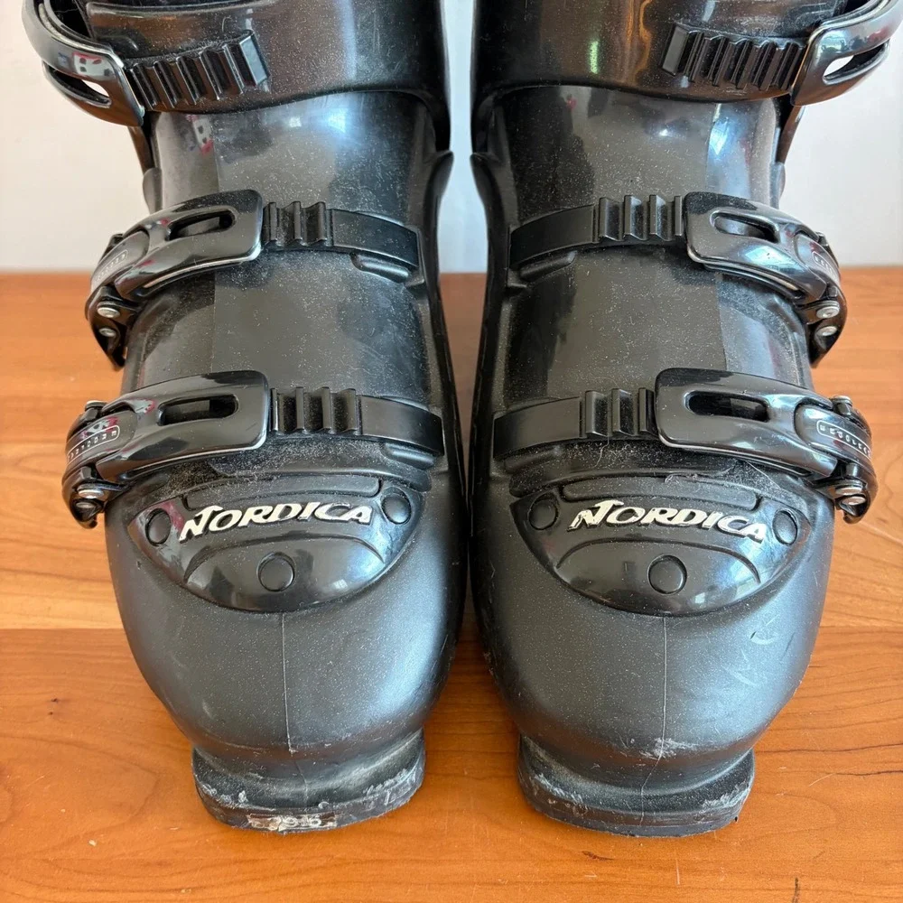 Nordica T3.1 Mens Downhill Ski Boots Black Size 29.5 330mm Made in Italy
